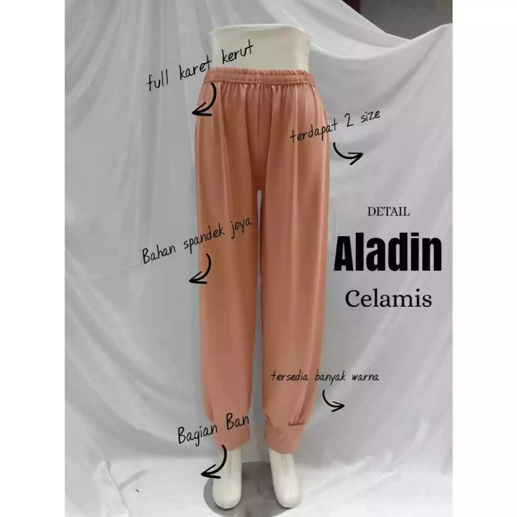 Celana dalaman Gamis/Celana dalam longgar/Celana dalam syar'i/  Celana dalam muslimah/Celana dalam p