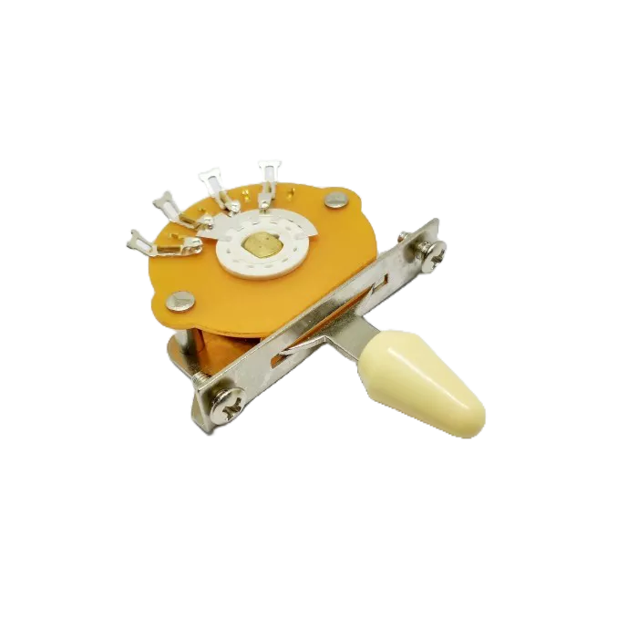 Guitar Switch Grigsby Oak 5 Way Ivory Tape Toggle / Switch Gitar Elektrik 5 Way
