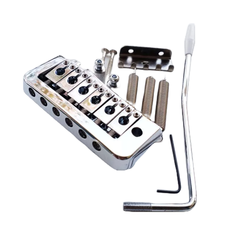 Guitar Tremolo Semi Updown Pivot Set Chrome / Tremolo Gitar Elektrik Semi Updown Chrome