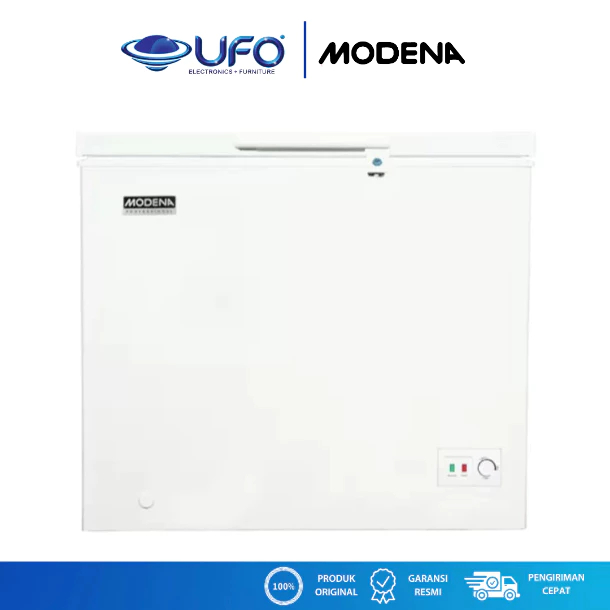 Modena Chest Freezer Kapasitas 200L MD0206
