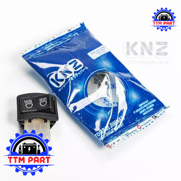 TOMBOL DIM  HONDA BEAT / SUPRA X 125 FI / FIT NEW / VARIO / BLADE KNZ SAKLAR LAMPU JAUH DEKAT PAS BE