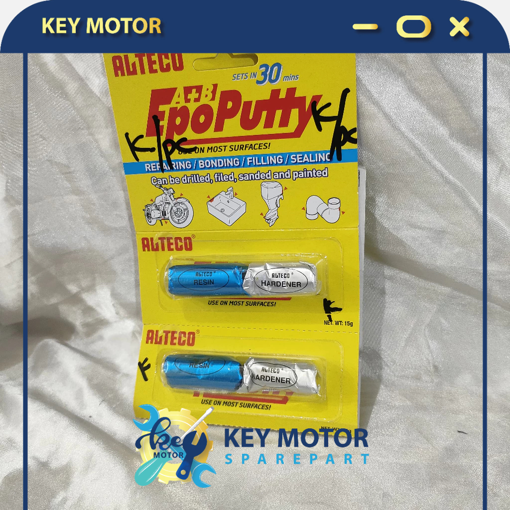 

Lem Alteco Epoputty / Epo Putty - Lem Porting 15 Gram