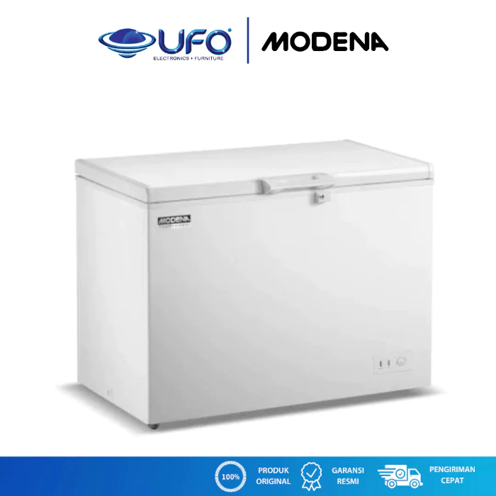 Modena Freezer Box Kapasitas 330 Liter MD0331MAWH