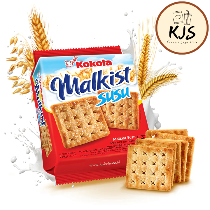 

KOKOLA MALKIST SUSU 225gr (HARGA PER BAL)