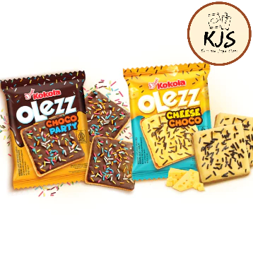 

KOKOLA MALKIST OLEZZ CHOCO PARTY / CHEESE CHOCO 10Gr (HARGA PER BAL/1 BAL ISI 20 PCS)