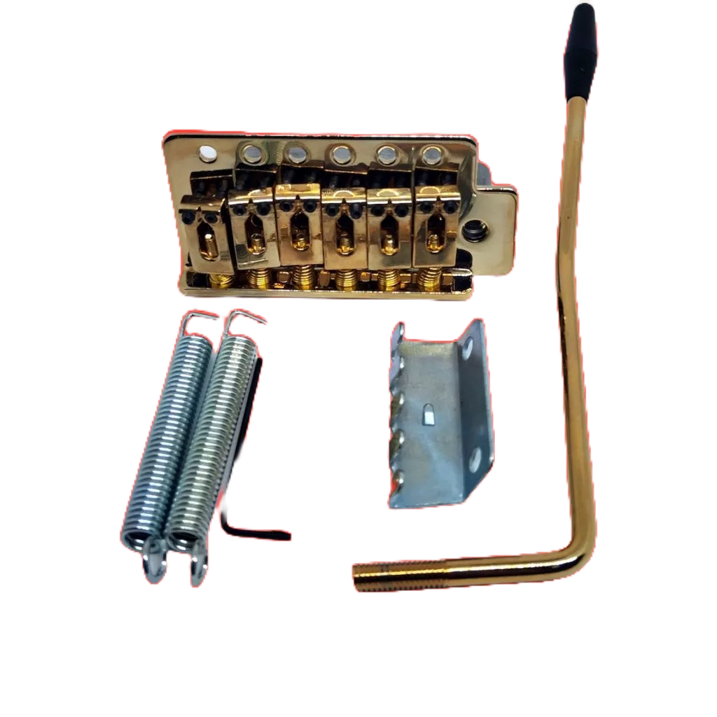 Tremolo Model Strat BT-07 Gold G977 / Tremolo Gitar Elektrik Gold