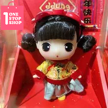 Sale Doll Ddung Spring Chinese Festival Red  Boneka Korea Mainan Toy