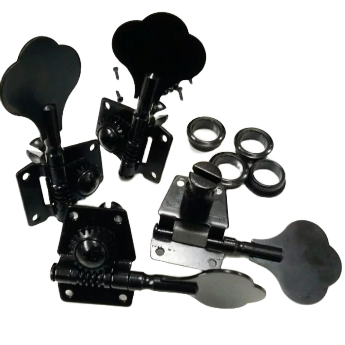 Dryer Guitar Jazz Bass 4 String Set Black