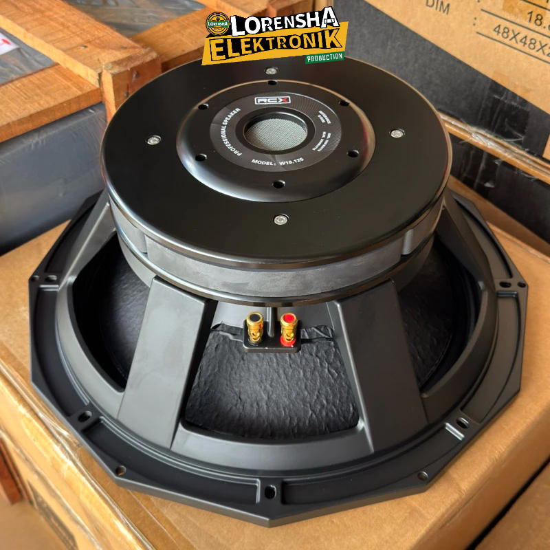 Speaker 18 Inch RCX W18.125 Power 3000Watt Original