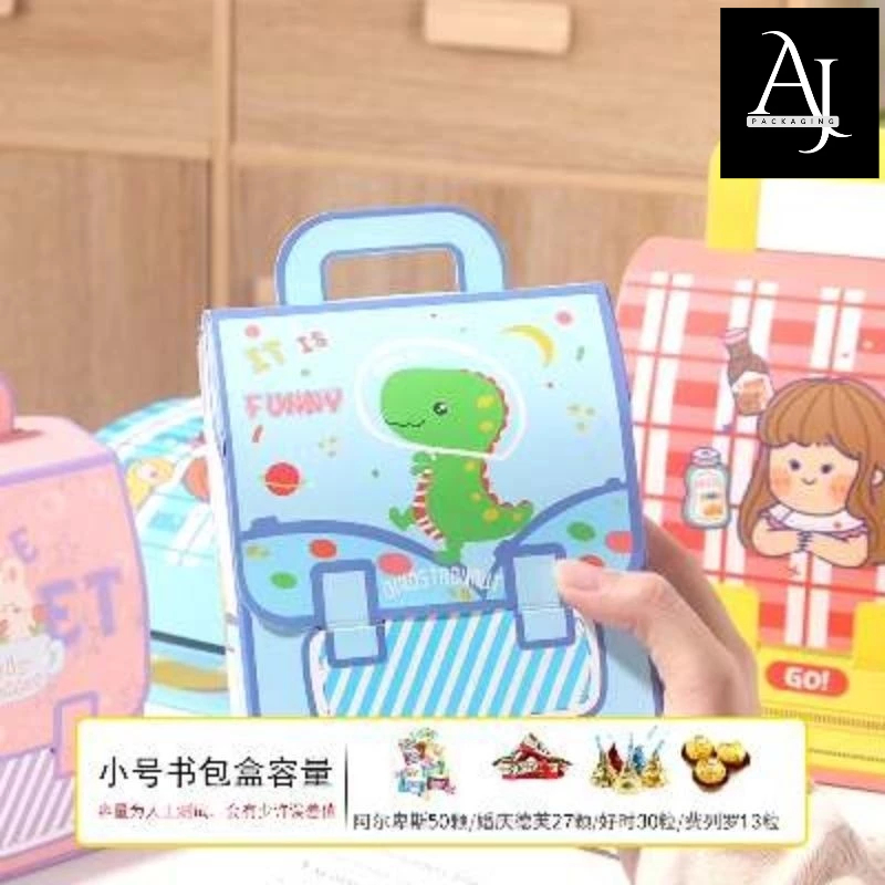 

[Satuan] Paperbag model tas sekolah/ Gift bag souvenir ultah anak model tas sekolah/ Tas kado lucu souvenir goodiebag hamper anak