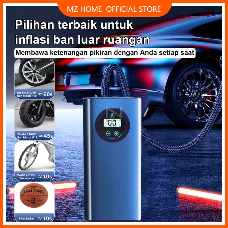 COD - Pompa Ban Motor / Pompa Elektrik Pompa Ban Portable  Pompa Listrik Pump Pompa Angin Pompa Angi