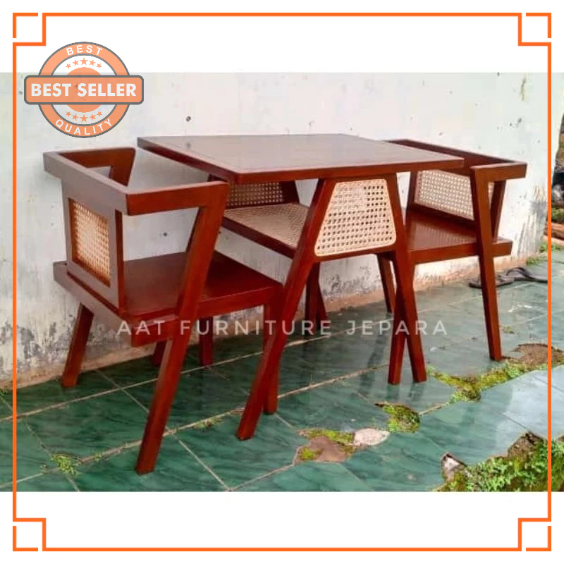 KURSI COUPLE / KURSI MEJA COUPLE / SET MEJA MAKAN / KURSI CAFE TERBARU FURNITURE MURAH
