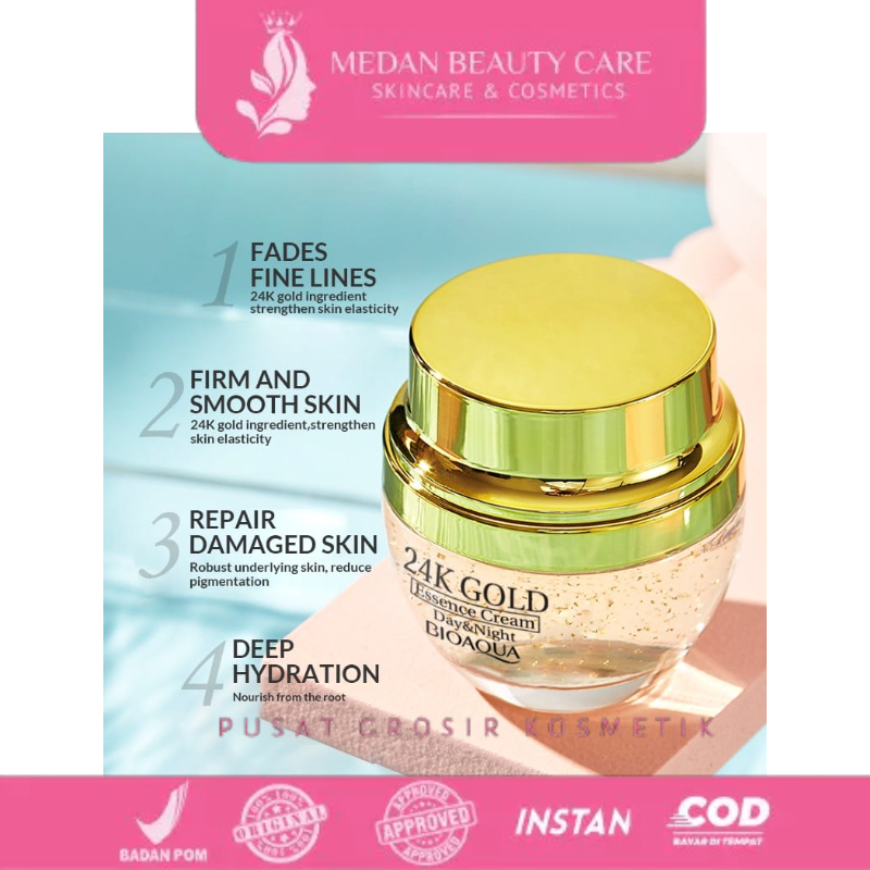 Bioaqua Essence Cream 24K Gold