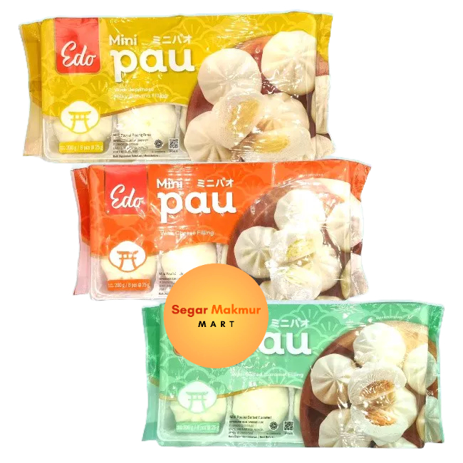 

(SMM) Edo Mini Pau Japanese Edition 200GR Banana-Salted Caramel-Cheese