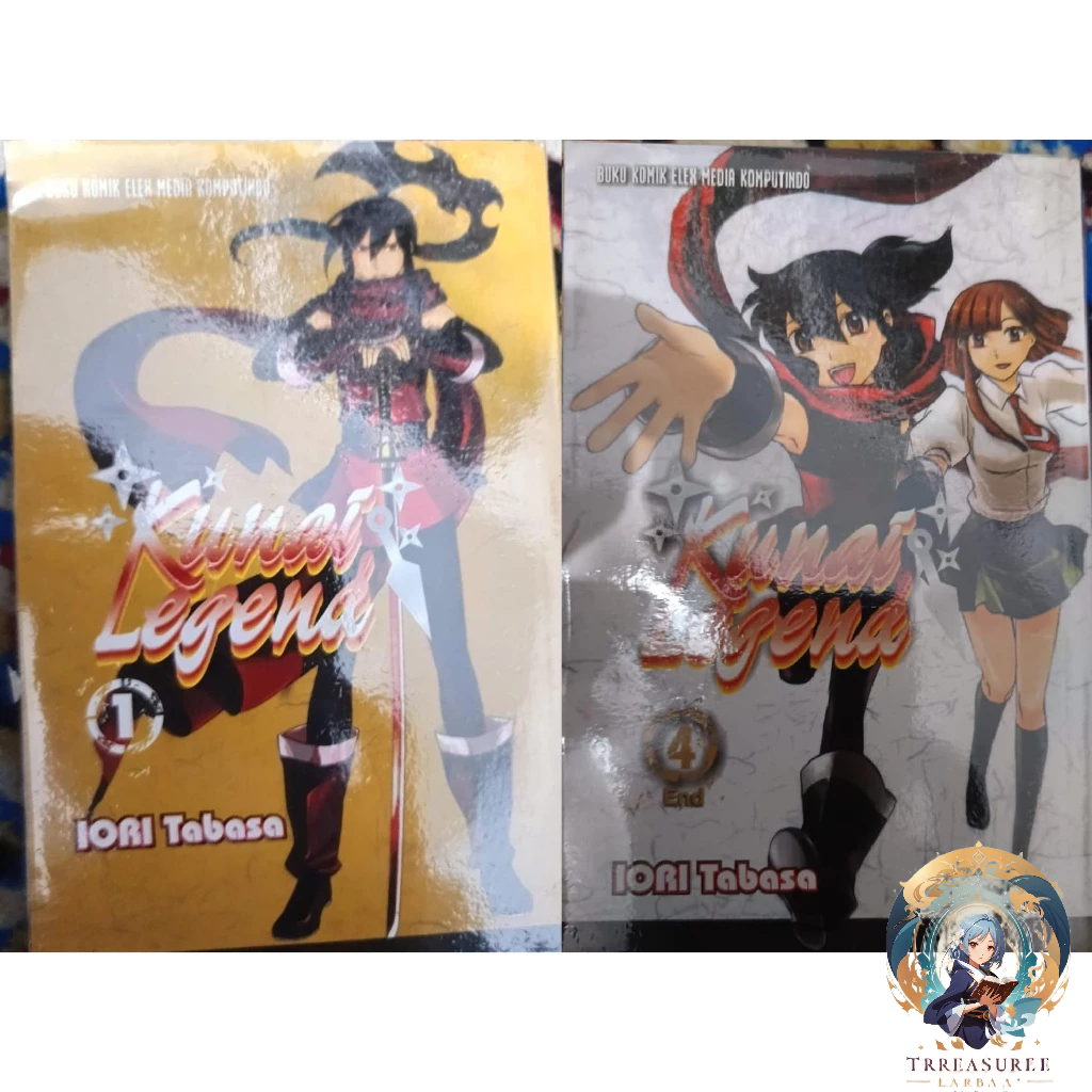 Komik Kunai Legend 1-4 [Manga] Treasure Bertuah