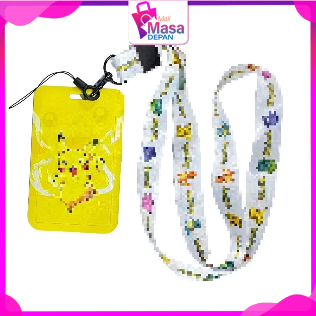 

MMD Name Tag Gantungan Kartu Karakter Kartun Lanyard Akses MRT Busway E-Money Flazz BRIzi Card Holder Karakter Kartun Lanyart Card Holder Id Card
