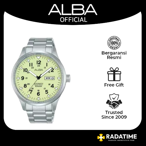 Jam Tangan Pria Alba Original Garansi AL4215 X1