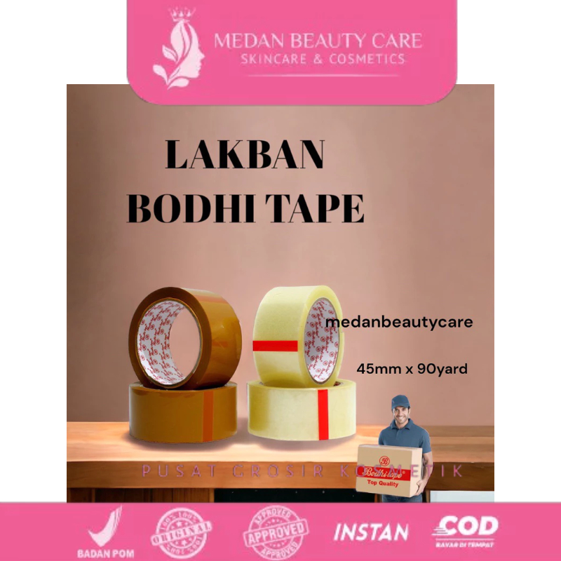 

Lakban Bodhi Tape ORIGINAL 90YARD GROSIR