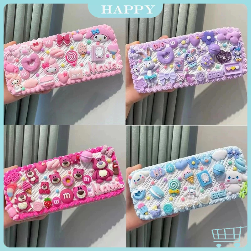 

Kit Kotak Pensil DIY / DIY Deco Cream Kit / DIY Pencilcase / DIY Kotak Pensil / Cream Glue Set / Tempat Pensil Menghias / DIY Kit Kotak Pensil / Deco Cream Clay Pencil Box