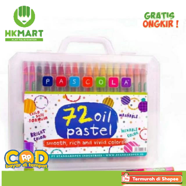 

CRAYON MURAH PASCOLA 72 WARNA BISA COD