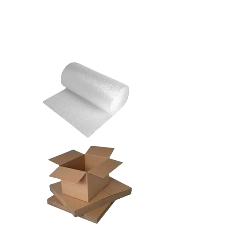 

Tambahan packing kardus + bubble wrap