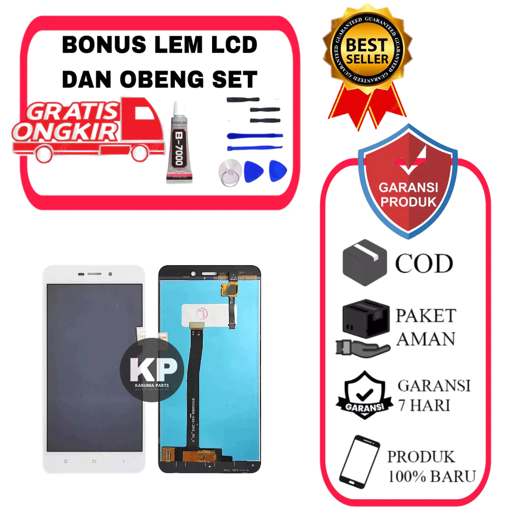 XIAOMI REDMI 4A LCD FULLSET