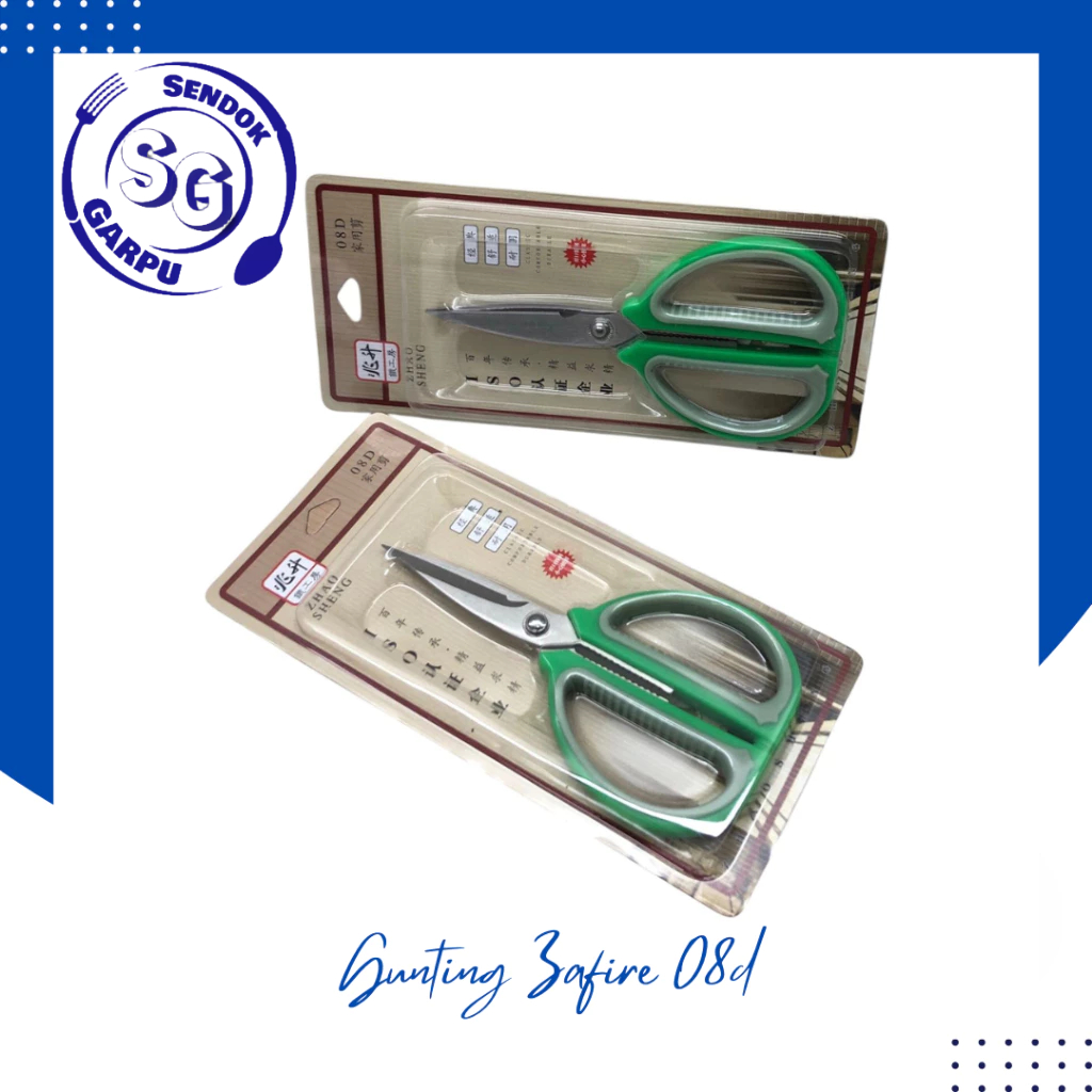 

Gunting Serbaguna Zafire 08D 13CM Stainless Steel