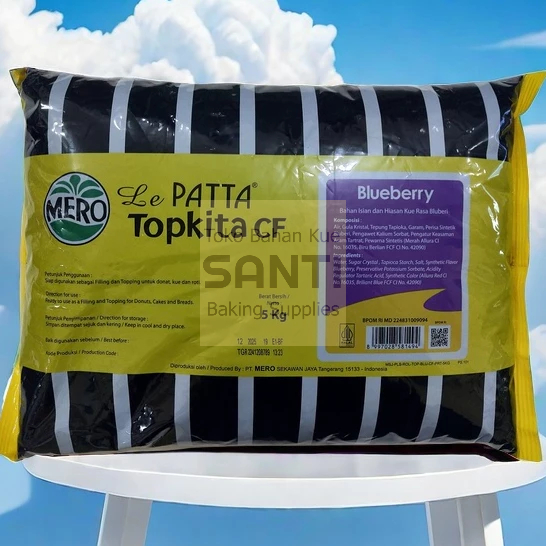 

Mero LePatta | Selai Filling Topping Blueberry / Strawberry | 5 KG