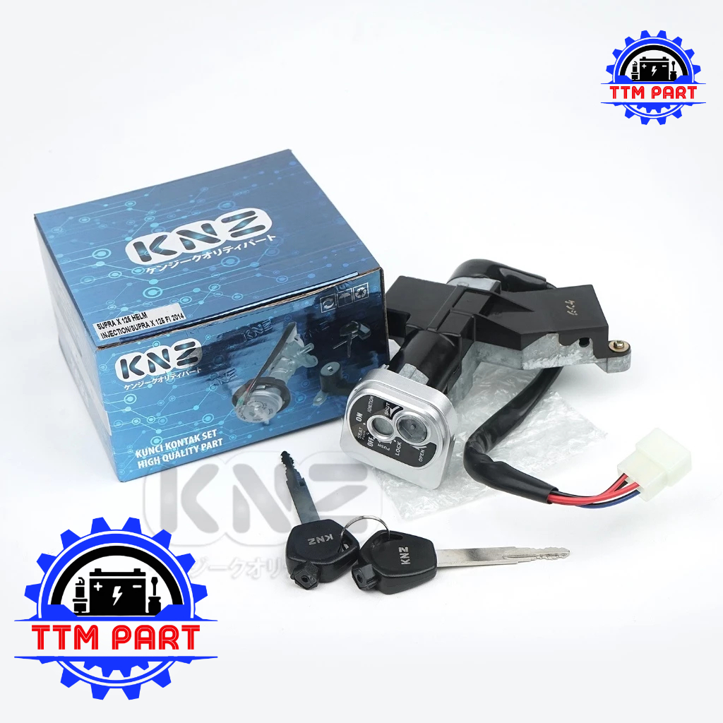 KUNCI KONTAK PLUS SADEL HONDA SUPRA X 125 HELM IN FI / SUPRA X 125 FI 2014 KNZ