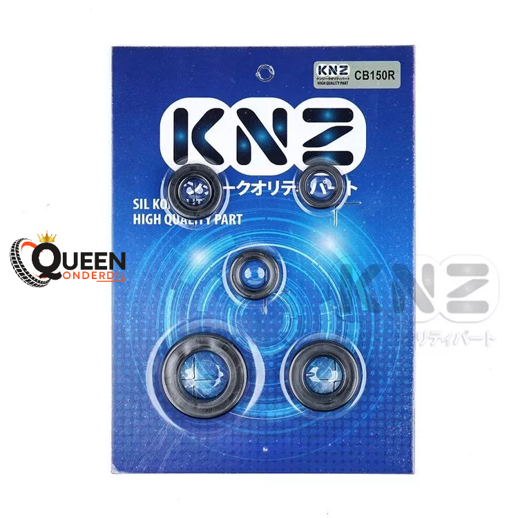 OLI SEAL OIL SIL KOMPLIT  CB 150R CB150R 5 PCS KNZ (QUEEN)
