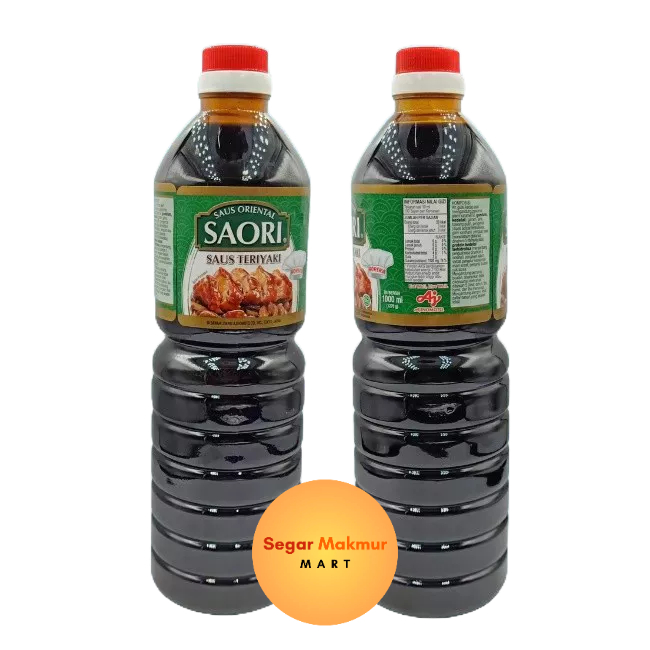 

(SMM) Saori Saus Teriyaki 1L -Saori Teriyaki Sauce 1000ML