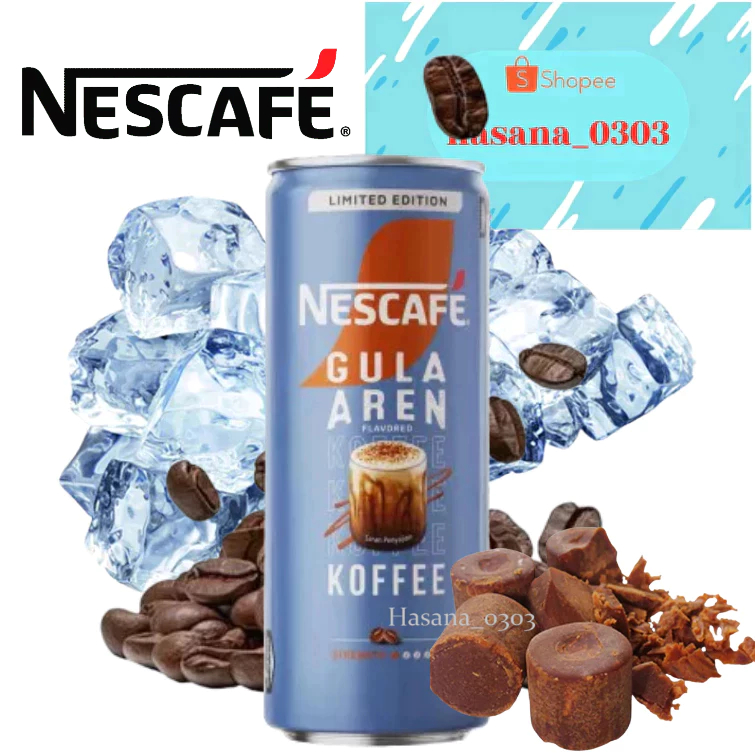 

Nescafe Kopi Rasa Gula Aren Kaleng 220 ml