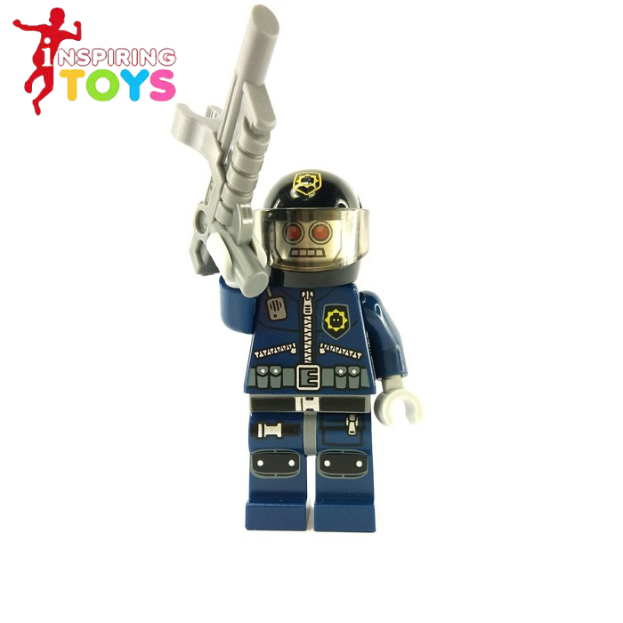Lego Minifigure Robo Swat with Helmet