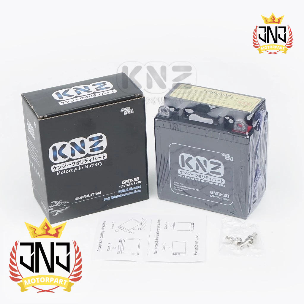 ACCU GL MAX / GL PRO / SATRIA HIU / SATRIA LUMBA / RXK / NINJA 150R / NINJA SS GM3-3B 1.05 KG PLT:98