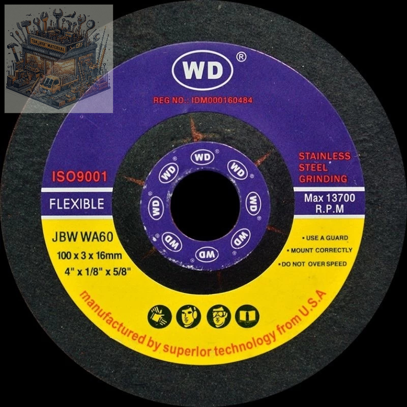 WD FLEXIBLE GRINDING GERINDA POLES STAINLESS WA60 / SATUAN