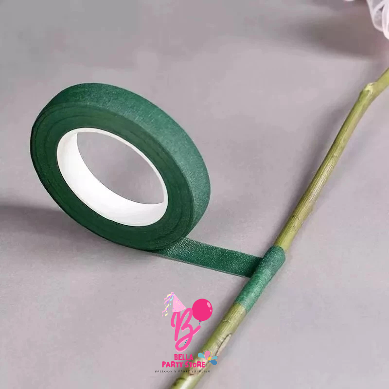 

florar tape selotip buket bunga selotip hijau 20 yard