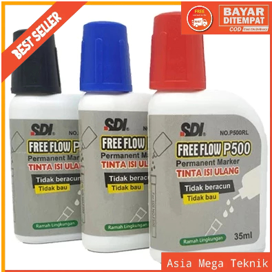 

SDI Permanent Marker Refill / Refill Spidol Permanen /Tinta isi ulang P500RL