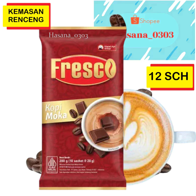 

FRESCO Kopi Moka isi 12 SACHET [ RENCENG ]