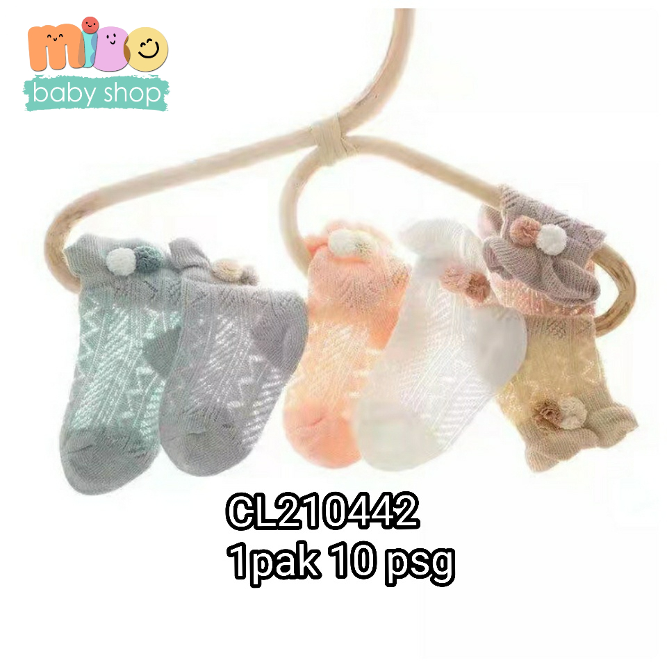 Catell love Kaos kaki renda bayi perempuan/motif menarik newborn