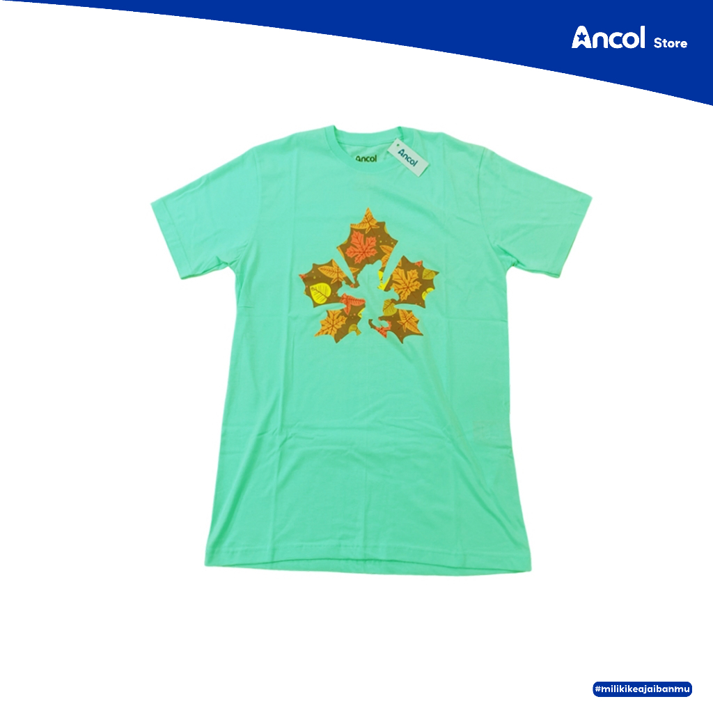 Ancol Baju kaos Dewasa Karakter Dufan Leaf | Official Merchandise