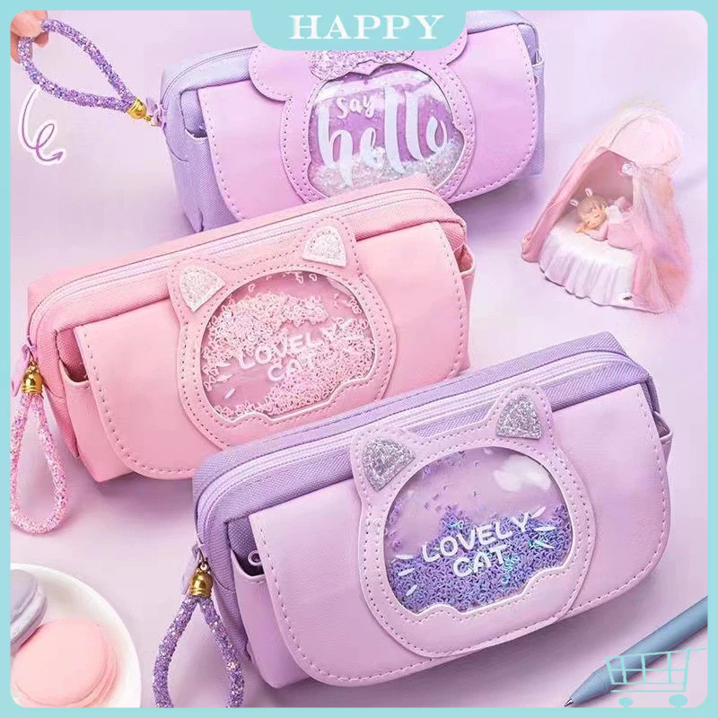 

NEW Tas Pensil Kucing Lucu Tempat Pensil Anak / Pensil Case / Pensil Pouch / Pouch Anak / Kotak