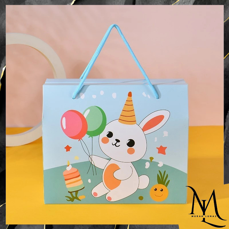

MUNAS Paperbag Ulang Tahun Goodie Bag Karakter Tas Hadiah Ulang Tahun Anak Gift Box Ultah Souvenir Kotak Hadiah Kado anak