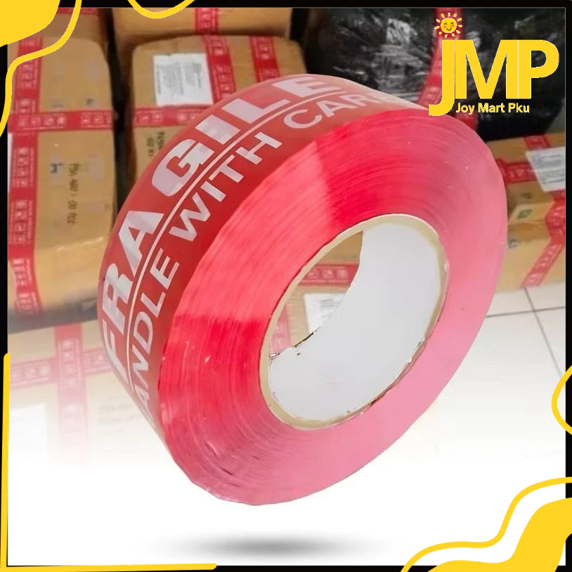 

JMP - Lakban Fragile 4in1 2 Inch 500 Yard lakban Fragile 45MM 2” Inci
