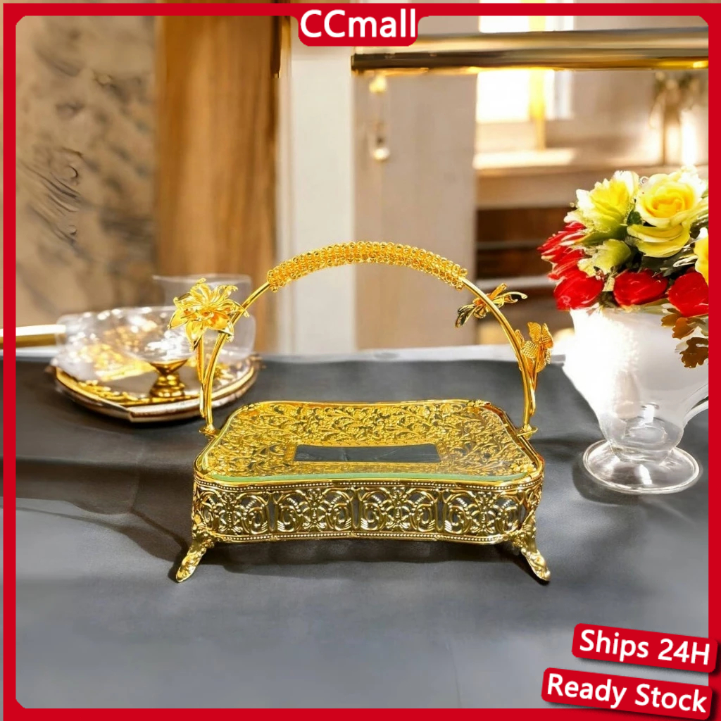 Nampan Aesthetic / Nampan Mewah / Nampan Kaca mewah Nampan Estetik Mewah