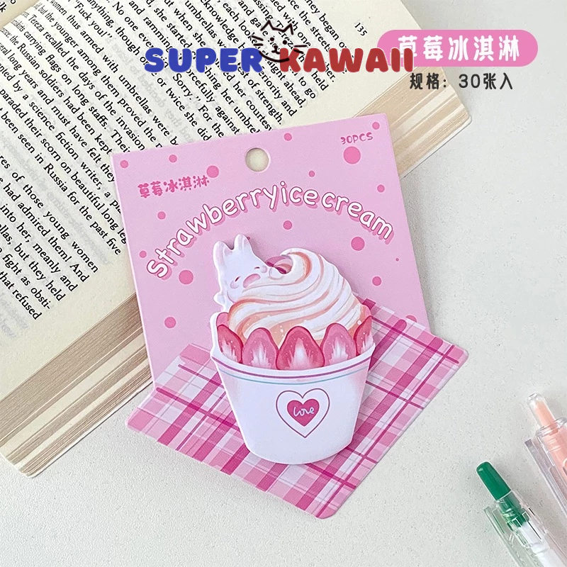 

SK 427 - Sticky notes motif kue kartun binatang lucu / memo pad / notepad / memo / stikcy notes motif kue