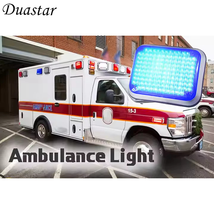 Lampu LED Tempel body Mobil Universal  24v lampu sirine ambulan ambulance patwal emergency patroli r