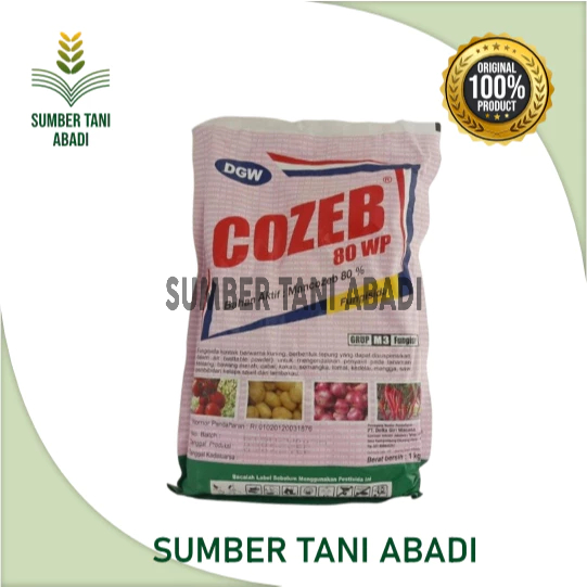 cozeb 80 wp 1kg - DGW - Produk Original 100%
