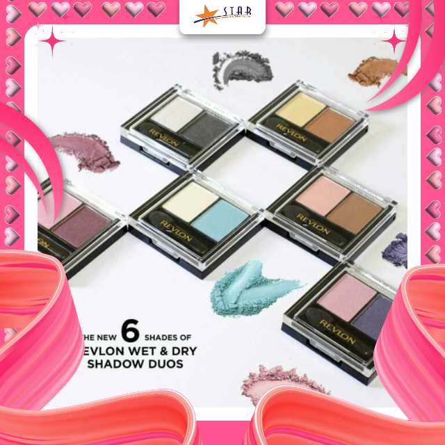 * STAR * Revlon Wet / Dry Shadow Duos/pemulas mata/eyeshadow