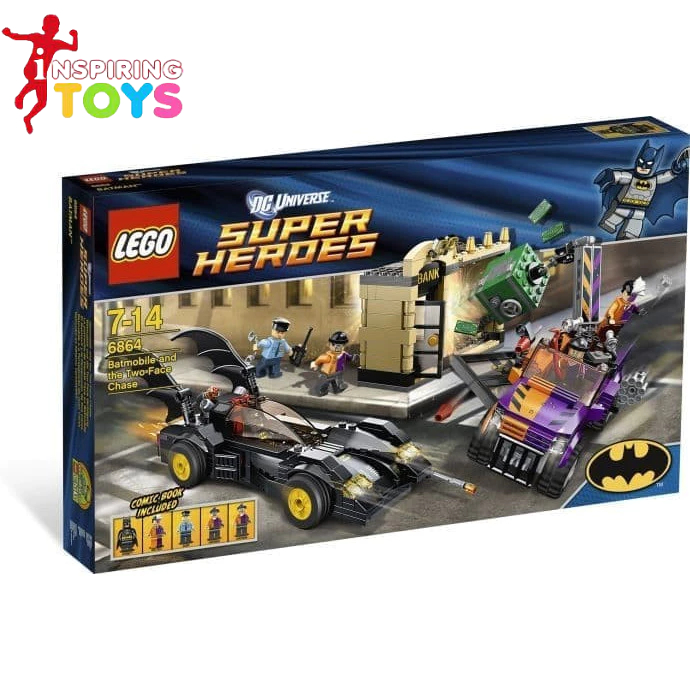 Lego 6864 Super Heroes Batmobile and The Two-Face Chase