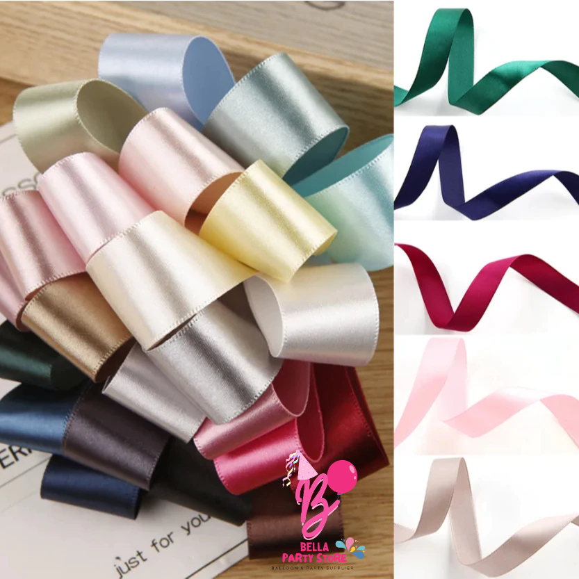 

ECERAN PER METER satuan pita satin 5 cm | pita satin 2" untuk buket bunga pita besar lebar